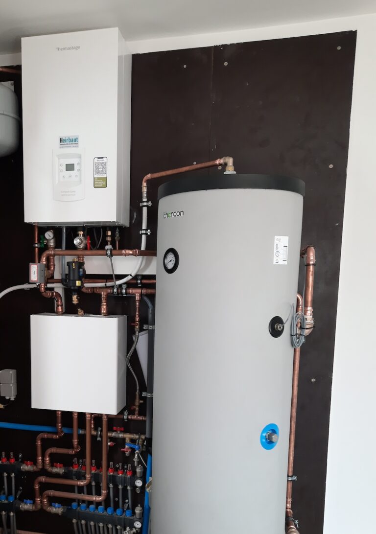 Energetische renovatie Peperstraat Nieuwkerken – realisatie Klimatisatie Heirbaut